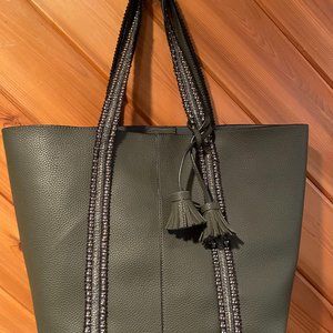 Olive Green Tote